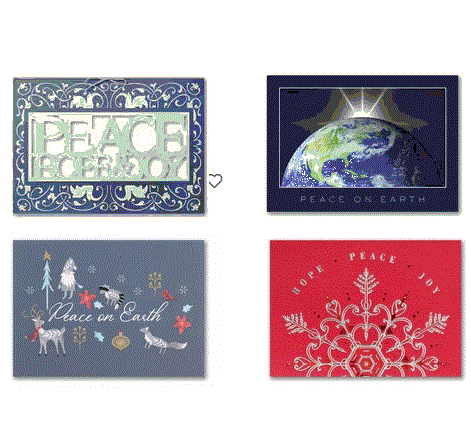 Peace Christmas Cards